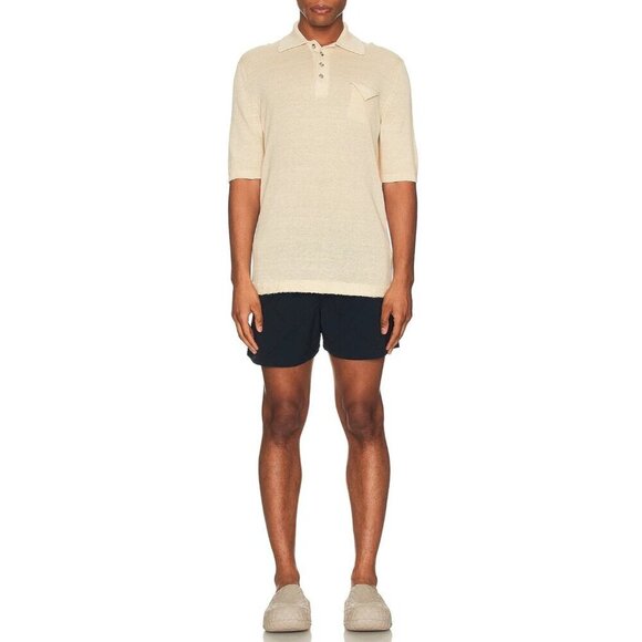 Bottega Veneta Intreccio Nylon Swim Shorts in Midnight Blue Large Mens Trunks - Picture 3 of 16